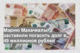 Мэрию Махачкалы заставили погасить долг в 49 миллионов рублей