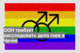ООН требует расследовать дело геев в Чечне