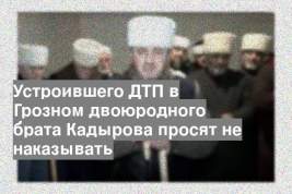 Устроившего ДТП в Грозном двоюродного брата Кадырова просят не наказывать
