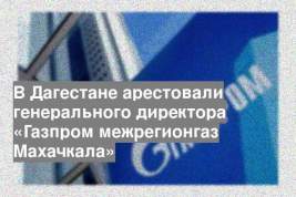 В Дагестане арестовали генерального директора «Газпром межрегионгаз Махачкала»
