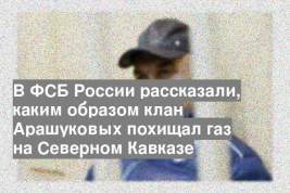 В ФСБ России рассказали, каким образом клан Арашуковых похищал газ на Северном Кавказе