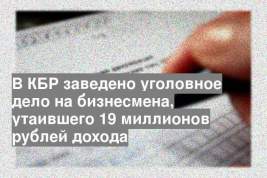 В КБР заведено уголовное дело на бизнесмена, утаившего 19 миллионов рублей дохода